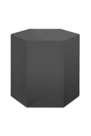 Hexagonal Gray End Table M | OROA Modern Newmont | Oroatrade.com