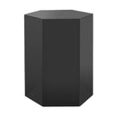 Hexagonal Gray End Table L | OROA Modern Newmont