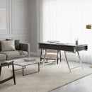 Gray Elm Office Desk | OROA Modern Dessart