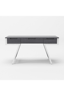 Gray Elm Office Desk | OROA Modern Dessart