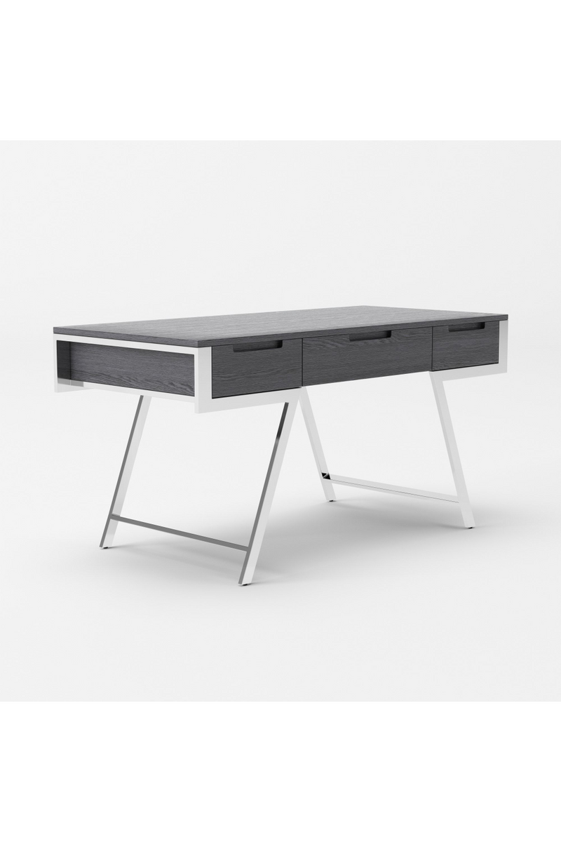Gray Elm Office Desk | OROA Modern Dessart | Oroatrade.com