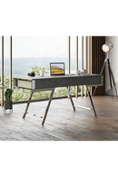 Gray Elm Office Desk | OROA Modern Dessart | Oroatrade.com