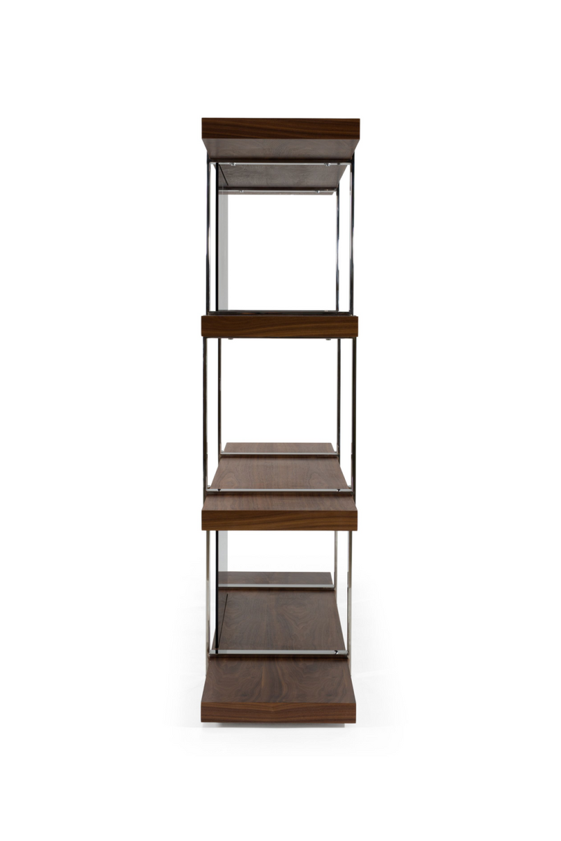 Wooden 4-Shelf Bookcase | OROA Modern Brewer | Oroatrade.com