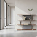 Wooden 4-Shelf Bookcase | OROA Modern Brewer