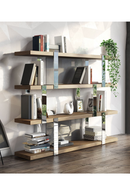 Wooden 4-Shelf Bookcase | OROA Modern Brewer | Oroatrade.com