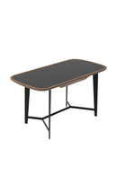 Black Glass 1-Drawer Desk | OROA Modern Girard | Oroatrade.com