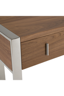Walnut Veneer 4-Drawer Desk | OROA Modern Orcutt | Oroatrade.com