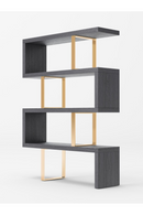 Gray Elm Bookcase | OROA Modern Maze | Oroatrade.com