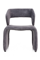Gray Cut-Out Accent Chair | OROA Modern Linus
