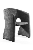 Dark Gray Velvet Dining Chair | OROA Modern Malvern | Oroatrade.com