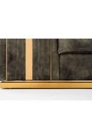 Gray Velvet Tufted Lounge Chair | OROA Modern Dosie | Oroatrade.com