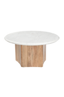 White Round Marble Coffee Table | OROA Modern Dillinger | Oroatrade.com