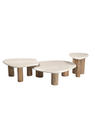 Freeform Cream Marble Nesting Tables (3) | OROA Modern Marlin | Oroatrade.com