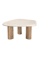 Freeform Cream Marble Nesting Tables (3) | OROA Modern Marlin | Oroatrade.com