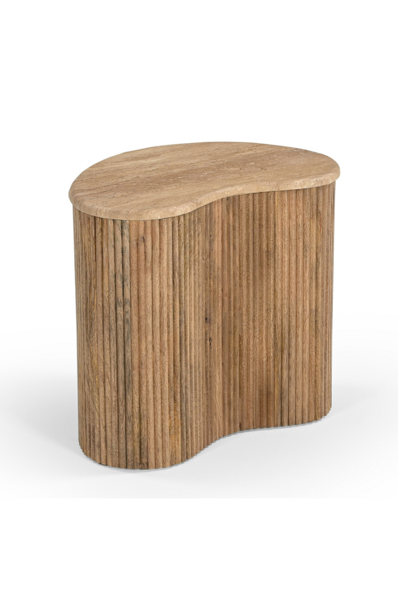 Freeform Travertine Coffee Table Set (3) | OROA Modern Matador | Oroatrade.com