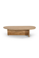 Travertine Freeform Coffee Table | OROA Modern Chisholm | Oroatrade.com