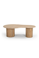 Freeform Travertine Marble Coffee Table | OROA Modern Sanford | Oroatrade.com
