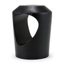 Black Wooden End Table | OROA Modern Tracy