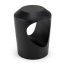 Black Wooden End Table | OROA Modern Tracy