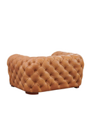 Tufted Italian Leather Lounge Chair | OROA Modern Dexter | Oroatrade.com