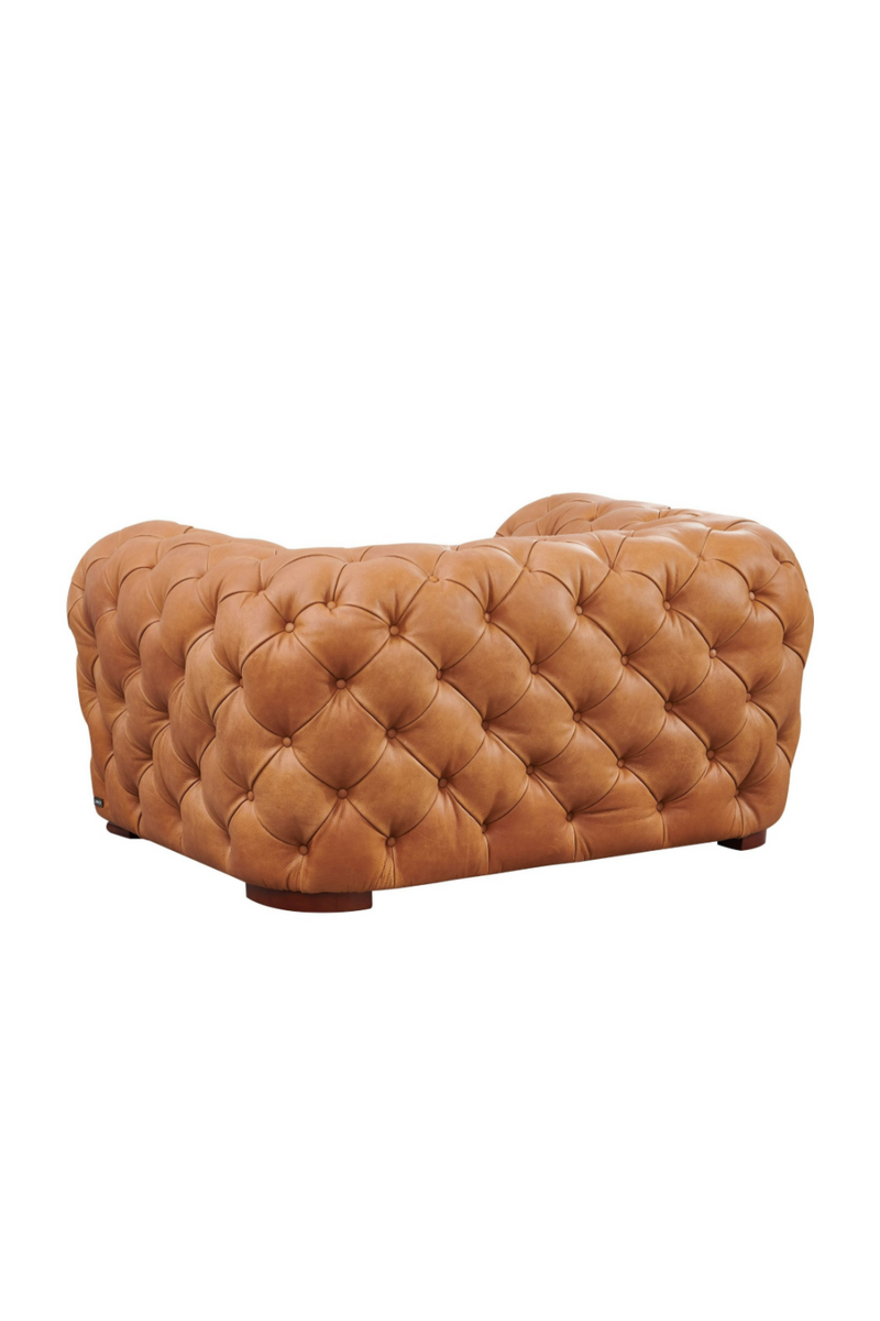 Tufted Italian Leather Lounge Chair | OROA Modern Dexter | Oroatrade.com