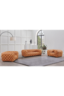 Tufted Italian Leather Lounge Chair | OROA Modern Dexter | Oroatrade.com