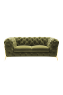 Green Velvet Tufted Sofa | OROA Modern Sheila | Oroatrade.com