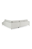 Gray Leather Sectional Sofa | OROA Modern Soho | Oroatrade.com