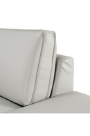 Gray Leather Sectional Sofa | OROA Modern Soho | Oroatrade.com