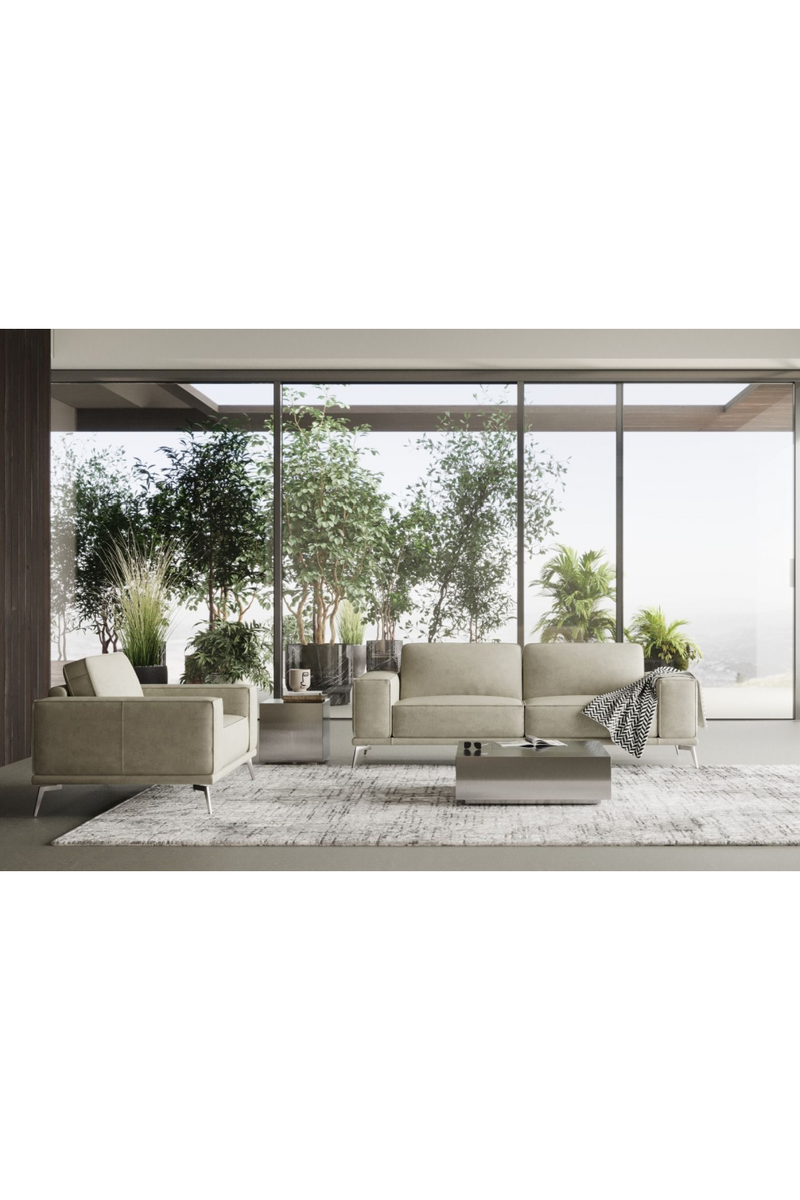 Italian Leather Sofa | OROA Modern Lamod | Oroatrade.com