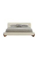 Cream Fabric Bed | OROA Modern Fleury | Oroatrade.com