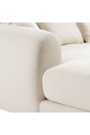 Cream Fabric Sectional Sofa | OROA Modern Fleury | Oroatrade.com