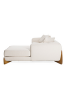 Cream Fabric Sectional Sofa | OROA Modern Fleury | Oroatrade.com