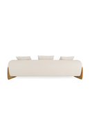 Walnut Leg Cream Sofa | OROA Modern Fleury