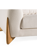 Walnut Leg Cream Sofa | OROA Modern Fleury
