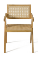 Light Rattan Dining Armchair | OROA Modern Aurora | Oroatrade.com