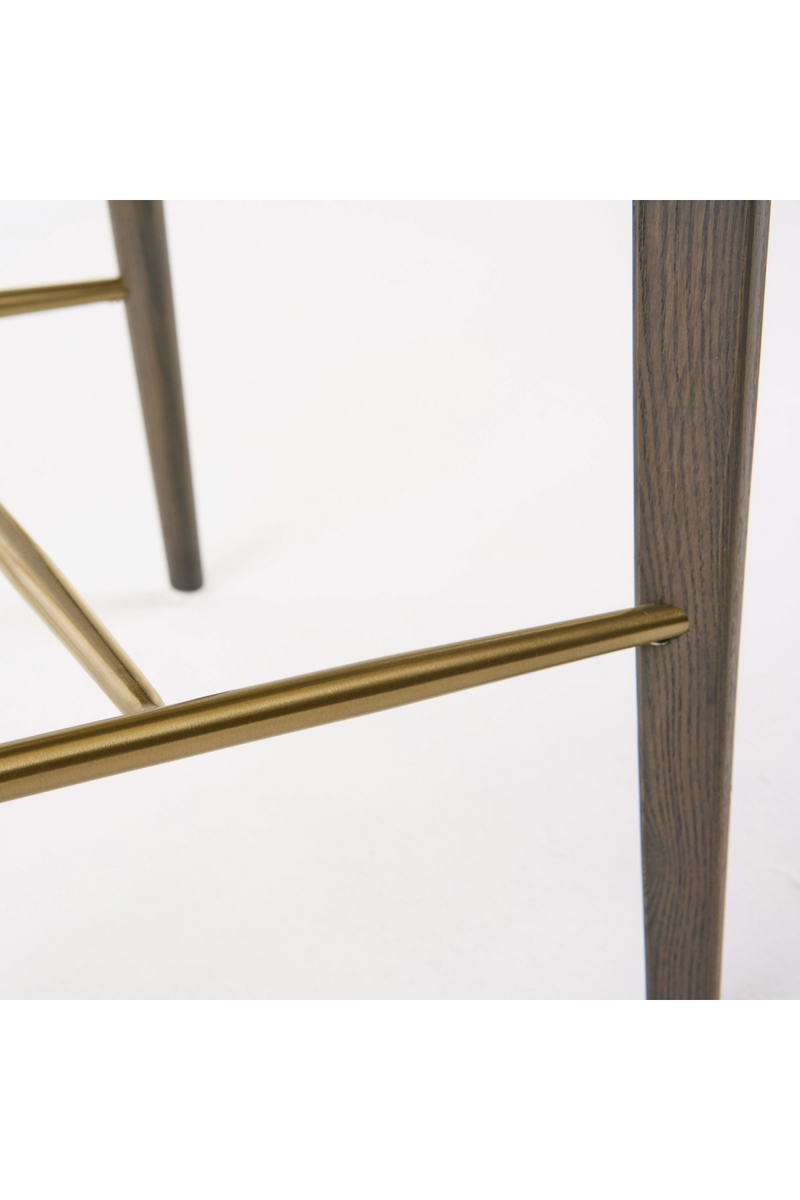 Beige Vegan Leather Counter Chair | OROA Modern Calvary | Oroatrade.com