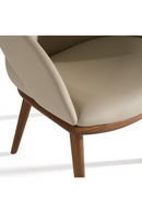 Beige Vegan Leather Dining Chair | OROA Modern Michael | Oroatrade.com
