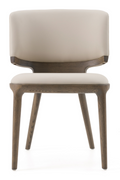 Leatherette Contemporary Dining Chairs (2) | OROA Modern | Oroatrade.com