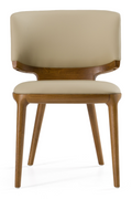 Leatherette Contemporary Dining Chairs (2) | OROA Modern | Oroatrade.com