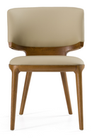Leatherette Contemporary Dining Chairs (2) | OROA Modern | Oroatrade.com