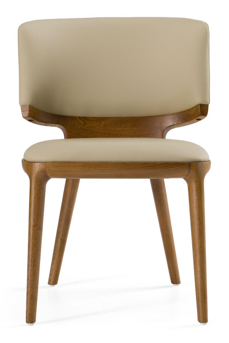 Leatherette Contemporary Dining Chairs (2) | OROA Modern | Oroatrade.com