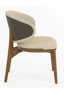 Cream Leatherette Dining Chair | OROA Modern Chance | Oroatrade.com