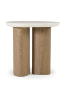 Wooden & Onyx Nesting Coffee Tables (3) | OROA Modern Raywood | Oroatrade.com
