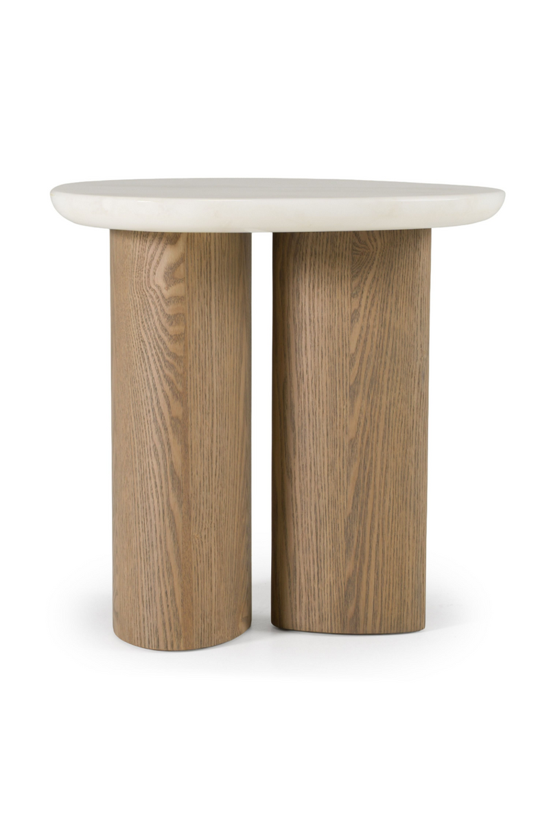 Wooden & Onyx Nesting Coffee Tables (3) | OROA Modern Raywood | Oroatrade.com