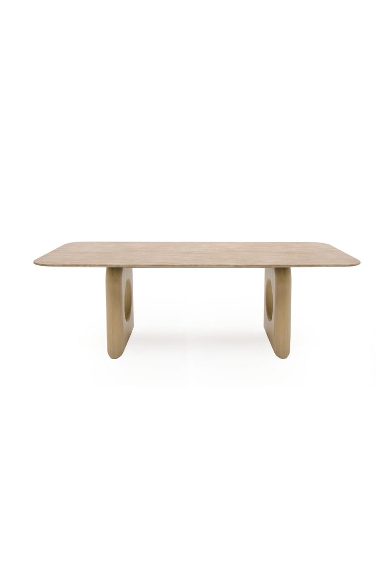 Beige Marble Dining Table | OROA Modern Osaka | Oroatrade.com