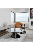 Marbled Ceramic Coffee Table Set (2) | OROA Modern Schiff | Oroatrade.com