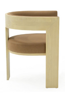 Natural Ash Curved Dining Chair | OROA Modern Osaka | Oroatrade.com