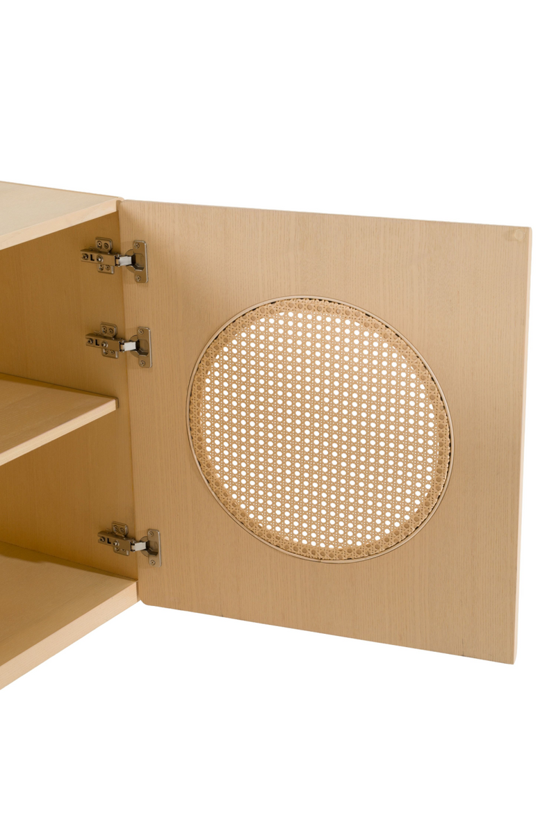 Natural Ash Rattan Sideboard | OROA Modern Osaka | Oroatrade.com