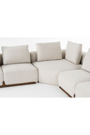 White Fabric Sectional Sofa | OROA Modern Simone | Oroatrade.com